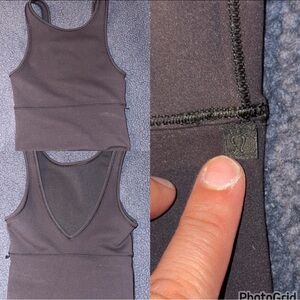 lululemon size 2 pivot Tank Top